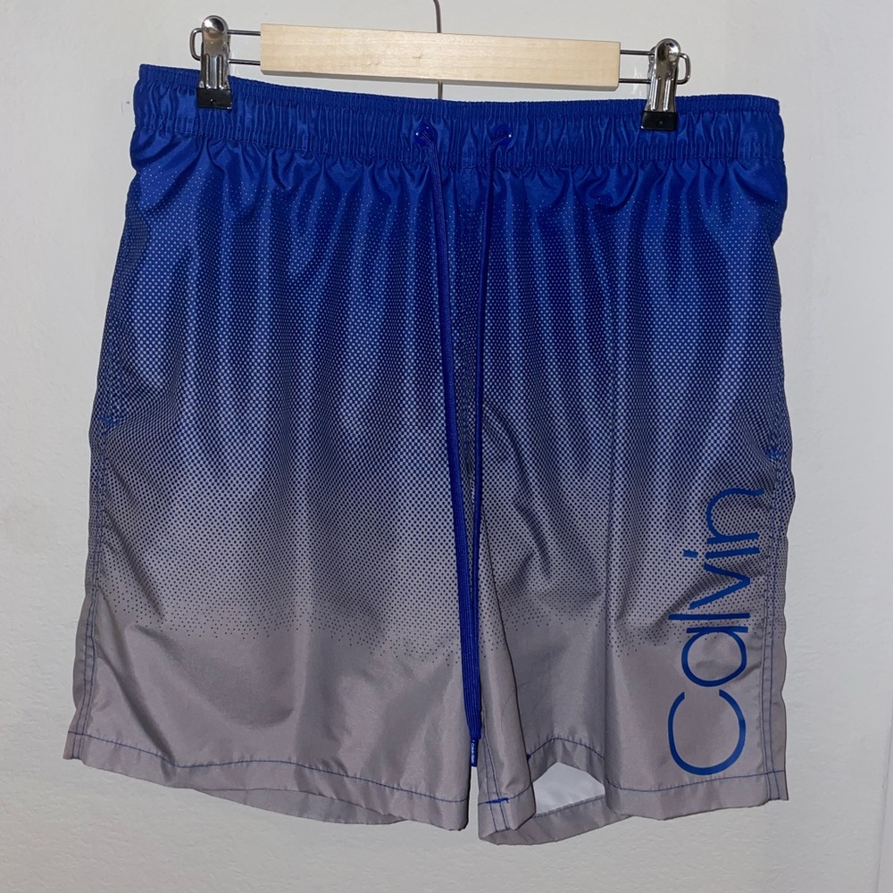 Mens Calvin Klein Swim Trunks Size Large